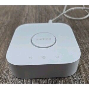 PHILIPS  Hue 2nd Gen. Bridge 2.1 Hub With Power Supply Model 3241312018A